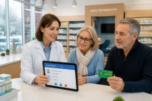 Téléconsultation en pharmacie en ligne pour gagner du temps au quotidien