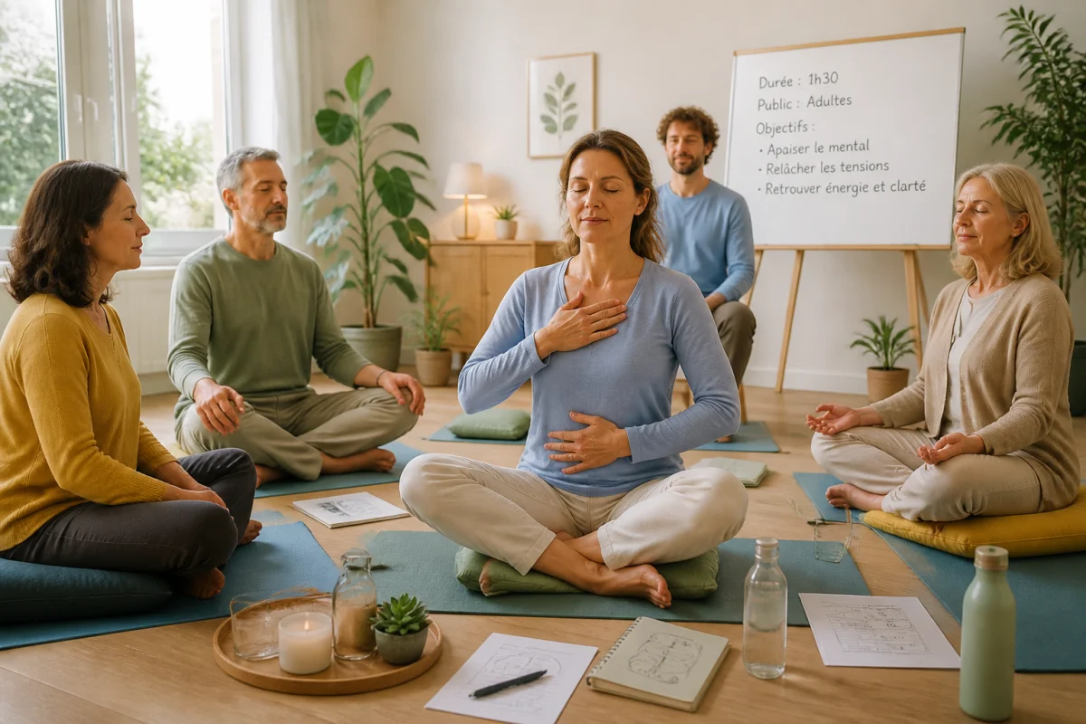 Ateliers de relaxation et gestion du stress pour retrouver un vrai équilibre